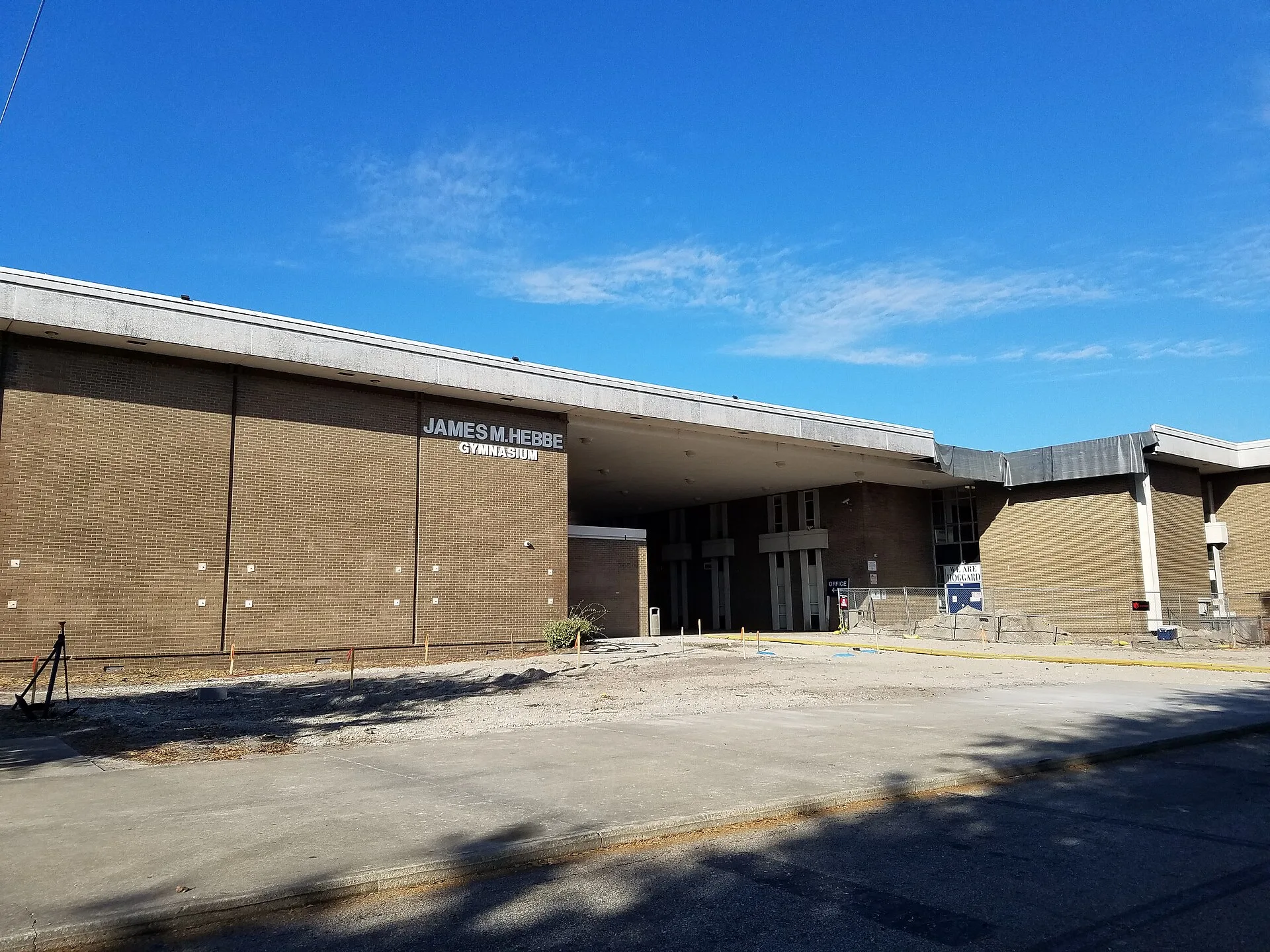 John T. Hoggard High School in Wilmington, one of the New Hanover County Schools campuses.